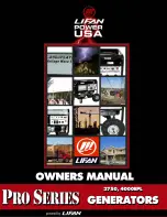 Lifan LF3750 Operating Instructions And Owner'S Manual preview