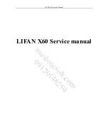 Preview for 2 page of Lifan X60 Service Manual