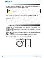 Предварительный просмотр 10 страницы Lifasa MCA PLUS II Instruction Manual