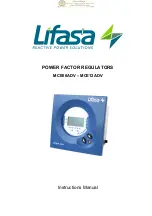 Lifasa MCE06ADV Instruction Manual предпросмотр