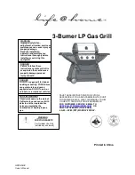 Life & Home GSF2616JB Owner'S Manual preview