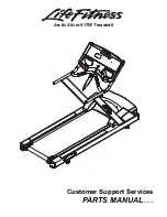 Life Fitness 91TW Parts Manual preview