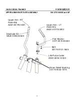 Предварительный просмотр 17 страницы Life Fitness 91XW Parts Manual