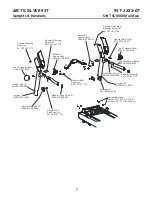 Предварительный просмотр 7 страницы Life Fitness 95T Parts Manual