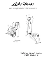 Предварительный просмотр 1 страницы Life Fitness 95XW Parts Manual