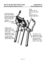 Предварительный просмотр 4 страницы Life Fitness 95XW Parts Manual