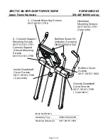 Предварительный просмотр 7 страницы Life Fitness 95XW Parts Manual