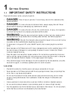 Preview for 7 page of Life Fitness 97TE Operation Manual