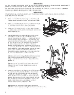 Предварительный просмотр 5 страницы Life Fitness 97Ti Assembly Instructions Manual