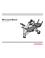 Life Fitness Ab Crunch Bench Owner'S Manual предпросмотр