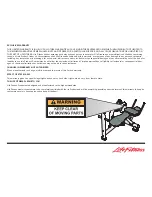 Предварительный просмотр 7 страницы Life Fitness Ab Crunch Bench Owner'S Manual