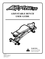 Life Fitness ADJUSTABLE BENCH User Manual preview