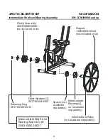 Preview for 8 page of Life Fitness ARCTIC SILVER 93CW Parts Manual