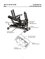 Preview for 7 page of Life Fitness Arctic Silver 93RW Parts Manual