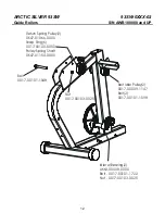 Preview for 12 page of Life Fitness ARCTIC SILVER 93SW Parts Manual