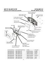 Предварительный просмотр 6 страницы Life Fitness Arctic Silver 93TW Parts Manual