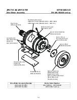 Предварительный просмотр 13 страницы Life Fitness Arctic Silver 93TW Parts Manual