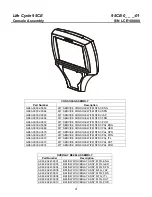 Preview for 4 page of Life Fitness Arctic Silver 95CEZ Parts Manual