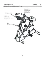 Preview for 5 page of Life Fitness Arctic Silver 95CEZ Parts Manual