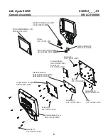 Preview for 6 page of Life Fitness Arctic Silver 95CEZ Parts Manual