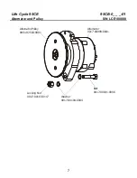 Preview for 7 page of Life Fitness Arctic Silver 95CEZ Parts Manual