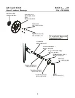 Preview for 8 page of Life Fitness Arctic Silver 95CEZ Parts Manual