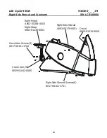 Preview for 16 page of Life Fitness Arctic Silver 95CEZ Parts Manual