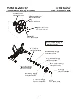 Preview for 7 page of Life Fitness ARCTIC SILVER 95CW Parts Manual