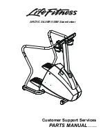 Preview for 1 page of Life Fitness ARCTIC SILVER 95SW Parts Manual