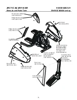 Preview for 6 page of Life Fitness ARCTIC SILVER 95SW Parts Manual