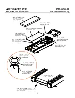 Предварительный просмотр 15 страницы Life Fitness Arctic Silver 97TE Parts Manual