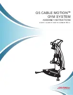 Предварительный просмотр 1 страницы Life Fitness Cable Motion G5-001 Assembly Instructions Manual