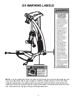 Предварительный просмотр 4 страницы Life Fitness Cable Motion G5-001 Assembly Instructions Manual