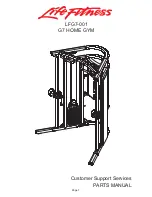 Life Fitness CABLE MOTION G7 Parts Manual preview