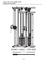 Preview for 11 page of Life Fitness CABLE MOTION G7 Parts Manual