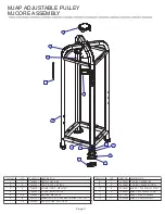 Preview for 3 page of Life Fitness Cable Motion MJAP Parts List