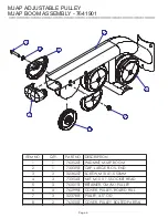 Preview for 6 page of Life Fitness Cable Motion MJAP Parts List