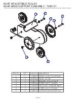 Preview for 9 page of Life Fitness Cable Motion MJAP Parts List