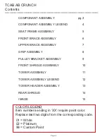 Preview for 2 page of Life Fitness Circuit Series Parts List