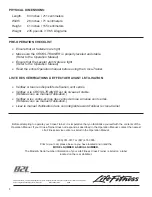 Предварительный просмотр 8 страницы Life Fitness CL5X Assembly Instructions Manual