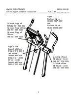 Предварительный просмотр 4 страницы Life Fitness CLSXH-0XXX-01 Parts Manual