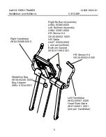 Предварительный просмотр 5 страницы Life Fitness CLSXH-0XXX-01 Parts Manual