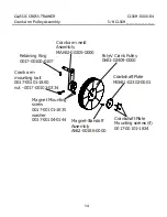 Предварительный просмотр 14 страницы Life Fitness CLSXH-0XXX-01 Parts Manual