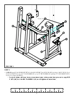 Предварительный просмотр 6 страницы Life Fitness CLUB Series ARM CURL Assembly Instructions Manual