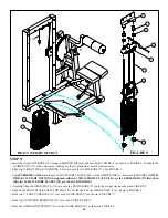 Предварительный просмотр 10 страницы Life Fitness CLUB SERIES BACK EXTENSION Assembly Instructions Manual