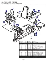 Предварительный просмотр 5 страницы Life Fitness Consumer Gym Leg Press GLP-001 Parts Manual