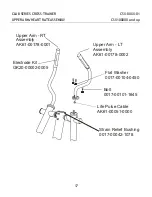 Preview for 17 page of Life Fitness CSX-01 Parts Manual