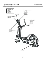 Предварительный просмотр 3 страницы Life Fitness CTSX30-0000-01 Parts Manual