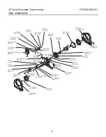 Предварительный просмотр 5 страницы Life Fitness CTSX30-0000-01 Parts Manual