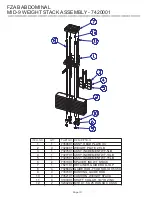 Preview for 10 page of Life Fitness FZAB Parts List